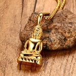 Collier-pendentif-bouddha-pour-homme-amulette-Bodhisattva-Talisman-couleur-or-en-acier-inoxydable-bijoux-la-mode