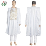 H-D-ensemble-3-pi-ces-en-Bazin-Riche-africain-pour-hommes-tenues-Ankara-Dashiki-Agbada