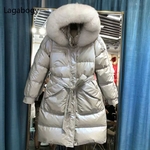 Lagabogy-parka-en-cuir-brillant-pour-femme-manteau-en-duvet-de-canard-blanc-2021-en-fourrure