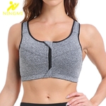 NINGMI-soutien-gorge-de-Sport-pour-femmes-avec-fermeture-clair-gilet-fort-Impact-sous-v-tements