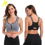 NINGMI-soutien-gorge-de-Sport-pour-femmes-avec-fermeture-clair-gilet-fort-Impact-sous-v-tements