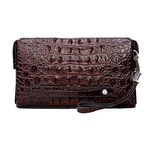 Portefeuille-en-cuir-v-ritable-pour-hommes-motif-Crocodile-anti-vol-serrure-mot-de-passe-pochette