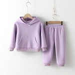 Costume-chaud-pour-enfants-pull-over-molletonn-sweat-shirt-et-pantalon-tenue-de-sport-pour-filles