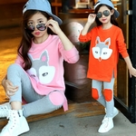 Ensemble-de-T-shirt-manche-longues-et-pantalon-sport-pour-enfant-v-tement-pour-fille-cartoon