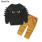 Ensemble-de-v-tements-pour-enfants-T-Shirt-manches-longues-et-pantalon-costume-de-sport-pour