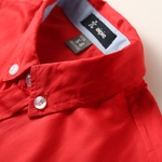 Chemises-de-printemps-pour-enfants-nouvelle-mode-couleur-unie-100-coton-bonne-qualit-en-Satin-v