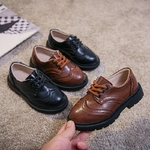 Chaussures-en-cuir-lacets-Vintage-pour-gar-ons-et-filles-plates-la-mode-pour-enfants-nouveau