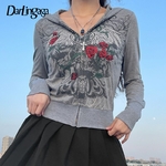 Darlingaga-veste-capuche-pour-femmes-Streetwear-gothique-Grunge-avec-imprim-graphique-avec-strass
