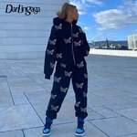 Darlingaga-ensemble-Streetwear-avec-des-strass-pour-femme-surv-tement-surdimensionn-sweat-capuche-et-pantalon-tenue