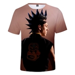 Cobra-Kai-T-Shirt-manches-courtes-et-col-rond-pour-hommes-et-femmes-Streetwear-de-la