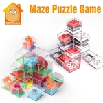 Jouets-ducatifs-pour-enfants-Puzzle-3D-labyrinthe-avec-perles-jeu-de-qi-pour-adultes-Cube-cognitif