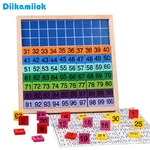 Jouets-ducatifs-en-bois-de-maths-Montessori-pour-enfants-blocs-color-s-de-1-100-nombres