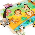 Jouet-en-bois-Montessori-pour-enfants-planche-main-pour-b-b-s-Puzzle-3D-jouets-ducatifs