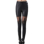 Leggings-en-Faux-cuir-pour-femme-pantalon-moulant-Sexy-en-dentelle-extensible-Punk-la-mode-automne