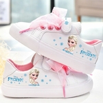 Chaussures-anti-d-rapantes-Disney-reine-des-neiges-en-toile-pour-fille-baskets-blanches-d-contract