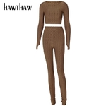 Hawthaw-ensemble-deux-pi-ces-pour-femme-haut-court-manches-longues-pantalon-de-sport-surv-tement