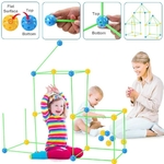 Ensemble-de-Construction-3D-pour-enfants-ch-teau-tunnel-tentes-jouets-de-Construction-de-maison-cadeau