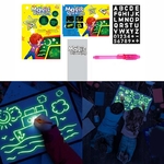Planche-dessin-lumineuse-LED-A3-A4-A5-cadeau-de-no-l-Graffiti-gribouillage-tablette-dessin-magique