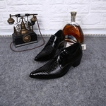Chaussures-oxford-bout-pointu-en-cuir-serpentin-pour-hommes-Style-britannique-christina-Bella-chaussures-formelles-d