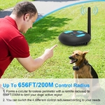 Cl-ture-lectrique-sans-fil-pour-chien-mise-niveau-Rechargeable-IP67-200m-accessoire-d-entra-nement