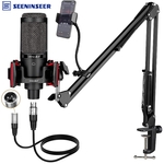 Microphone-professionnel-XLR-condensateur-pour-enregistrement-Podcast-cardio-de-Studio-Kit-pour-Streaming-jeux-chant-Youtube