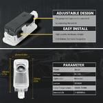 Porte-Voiture-conduit-de-Lumi-re-Bienvenue-Logo-Projecteur-Laser-Pour-Audi-A1-A3-A4-A5