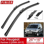 Accessoires-de-voiture-pour-Peugeot-Partner-2-2008-2017-balais-d-essuie-glace-avant-2017-2016