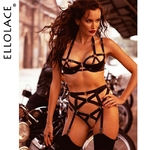 Ellolace-Lingerie-rotique-Sexy-ajour-e-tenues-porno-ensembles-exotiques-jarretelles-Sissy-entrejambe-ouvert-licou-produits