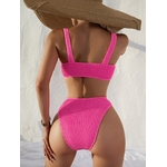 Ellolace-maillot-de-bain-fronc-d-collet-en-V-plongeant-Push-Up-Sexy-Bikini-ensemble-deux