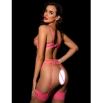 Ellolace-ensemble-de-quatre-pi-ces-Lingerie-sensuelle-f-erique-dentelle-transparente-sous-v-tements-d