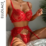 Ellolace-Lingerie-Sexy-en-dentelle-pour-femmes-sous-v-tements-soutien-gorge-jarretelles-string-ensemble-de