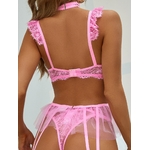 Ellolace-Lingerie-Sexy-rose-soutien-gorge-Transparent-jarretelles-volants-avec-bas-ensembles-exotiques-sensuels-sous-v