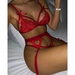 Ellolace-ensemble-de-sous-v-tements-Sexy-pour-femmes-soutien-gorge-sans-fil-jarretelles-string-Lingerie