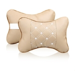Mini-oreiller-universel-pour-le-cou-et-le-si-ge-Auto-en-cuir-PU-confortable-pour