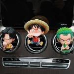 Cartoon-Anime-One-Piece-Car-Air-Outlet-Fragrance-Decoration-Luffy-Zoro-Action-Figure-Figurine-Ornament-Auto