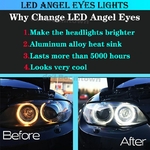 Ampoules-d-yeux-d-ange-de-voiture-LED-120W-anneaux-Halo-BMW-s-rie-1-3