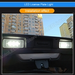 Plaque-d-immatriculation-LED-lampe-pour-Dacia-Duster-Nissan-Serena-C27-2016-2017-2018-2019-2020