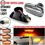 Feu-de-position-lat-ral-dynamique-LED-clignotant-pour-Toyota-Land-Cruiser-Prius-Kluger-Wish-alteza