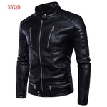 Veste-de-Moto-en-cuir-PU-pour-homme-imperm-able-v-tement-de-protection-pour-course