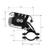 Phare-antibrouillard-pour-motos-Super-lumineux-Spot-de-travail-pour-Honda-Kawasaki-moto-Suzuki-BMW-R1200GS