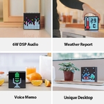 Divoom-Timebox-Evo-Haut-parleur-portable-Bluetooth-avec-horloge-et-affichage-LED-programmable-pour-cr-ation