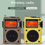 Radio-r-cepteur-Portable-pleine-bande-MW-FM-SW-WB-haut-parleur-compatible-Bluetooth-lecteur-de