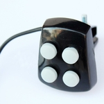 Haut-parleur-lectronique-de-v-lo-6-LED-Portable-lumi-re-frontale-sir-ne-d-avertissement
