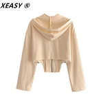 XEASY-sweat-capuche-manches-longues-pour-femme-haut-d-contract-avec-ourlet-irr-gulier-et-fermeture