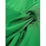 XEASY-Mini-robe-en-Satin-manches-longues-pour-femme-tenue-d-t-Sexy-Vintage-verte-Chic