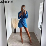 XEASY-robe-l-gante-bleue-manches-longues-pour-femmes-Vintage-chemise-d-contract-e-avec-ceinture