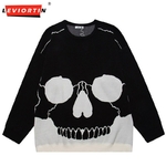 Pull-tricot-Y2K-pour-hommes-Streetwear-Punk-gothique-Harajuku