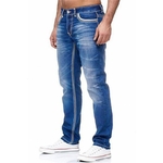 Jean-droit-d-lav-sans-trous-pour-homme-pantalon-Long-en-Denim-style-Boyfriend-Streetwear-ample