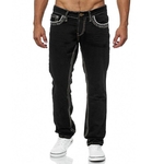 Jean-droit-d-lav-sans-trous-pour-homme-pantalon-Long-en-Denim-style-Boyfriend-Streetwear-ample