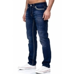 Jean-droit-d-lav-sans-trous-pour-homme-pantalon-Long-en-Denim-style-Boyfriend-Streetwear-ample